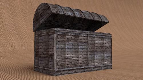 Treasure Chest With Textures preview image